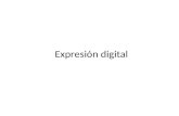 Expresión digital