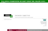 PLA LOCAL  D’HABITATGE  DE SANT CUGAT DEL VALLÈS 2.011 – 2.016
