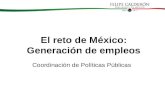 El reto de México: Generación de empleos