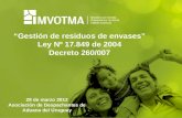 28 de marzo 2012 Asociación de Despachantes de Aduana del Uruguay