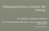 Osteosarcoma  y tumor de  Ewing