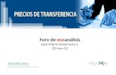 Foro de  eco análisis José María Oreamuno L. 20-nov-13