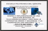 ESCUELA POLITÉCNICA DEL EJÉRCITO DEPARTAMENTO  DE ELÉCTRICA Y ELECTRÓNICA