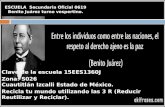 ESCUELA  Secundaria Oficial 0619  Benito Juárez turno vespertino.