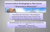Universidad Pedagógica Nacional         “Francisco Morazán”