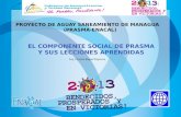 PROYECTO DE AGUAY SANEAMIENTO DE MANAGUA    (PRASMA-ENACAL)