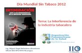 Día Mundial Sin Tabaco 2012