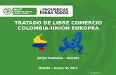 TRATADO DE LIBRE COMERCIO COLOMBIA-UNIÓN EUROPEA