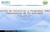 Clotilde Barrios Falcón de Santamaria Unidad de Evaluación de Políticas y Programas Públicos