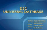 DB2 UNIVERSAL DATABASE
