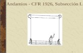 Andamios - CFR 1926, Subsecci ón  L