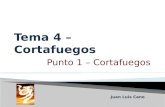 Tema 4 – Cortafuegos