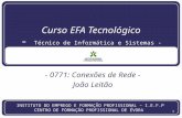 Curso EFA Tecnológico -  Técnico de Informática e Sistemas -