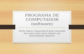 PROGRAMA DE COMPUTADOR (software)