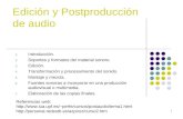 Edición y Postproducción de audio