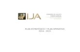PLAN  ESTRATÉGICO Y PLAN OPERATIVO  2014 - 2015