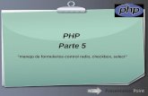PHP  Parte 5