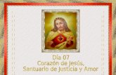 Día 07 Corazón de Jesús,  Santuario de Justicia y Amor