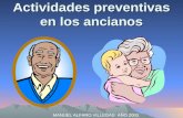 Actividades preventivas en los ancianos