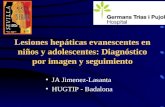 Lesiones hepáticas evanescentes en niños y adolescentes: Diagnóstico por imagen y seguimiento