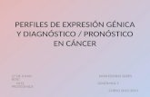 PERFILES DE EXPRESIÓN GÉNICA Y DIAGNÓSTICO / PRONÓSTICO EN CÁNCER