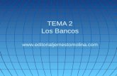 TEMA 2 Los Bancos editorialjernestomolina