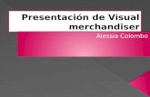 Presentación de Visual merchandiser