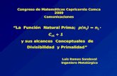 Congreso de Matemáticas Capricornio Comca 2009 Comunicaciones