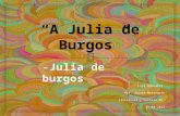 “A Julia de Burgos”