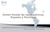 Unión Postal de las Américas, España y Portugal