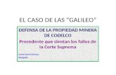 EL CASO DE LAS “GALILEO”