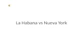 La  Habana  vs  Nueva  York