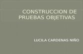 CONSTRUCCION DE PRUEBAS OBJETIVAS