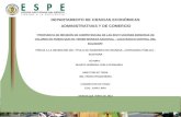 DEPARTAMENTO DE CIENCIAS ECONÓMICAS  ADMINISTRATIVAS Y DE COMERCIO