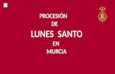 PROCESIÓN     DE  LUNES  SANTO EN     MURCIA