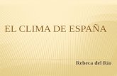 EL CLIMA DE ESPAÑA