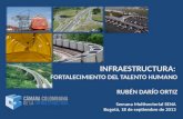 Infraestructura: Fortalecimiento del talento humano Rubén Darío Ortiz