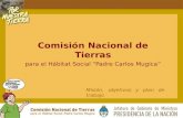 Comisión Nacional de Tierras para el Hábitat Social “Padre Carlos Mugica”