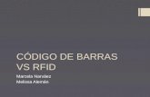 CÓDIGO DE BARRAS VS RFID
