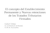 Carlos F. Urbina Lic. en Derecho (U. de Panamá) LL.M. Int. Tax (Leyden)