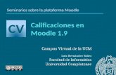 Calificaciones en Moodle 1.9