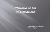 Historia de las  Matemáticas