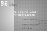 Taller de yoga “ Yogatización ”