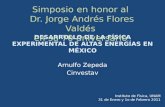 Desarrollo de la Física Experimental de Altas Energías en México