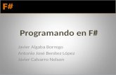 Programando en F#
