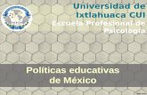 Políticas educativas de México