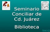 Seminario Conciliar de Cd. Juárez Biblioteca