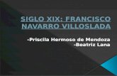 SIGLO XIX: FRANCISCO NAVARRO VILLOSLADA