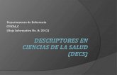 Descriptores en Ciencias de la Salud (DeCS)