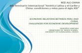 RED ALC-CHINA 2do Seminario internacional “América Latina y el Caribe y China: condiciones y retos para el siglo XXI”